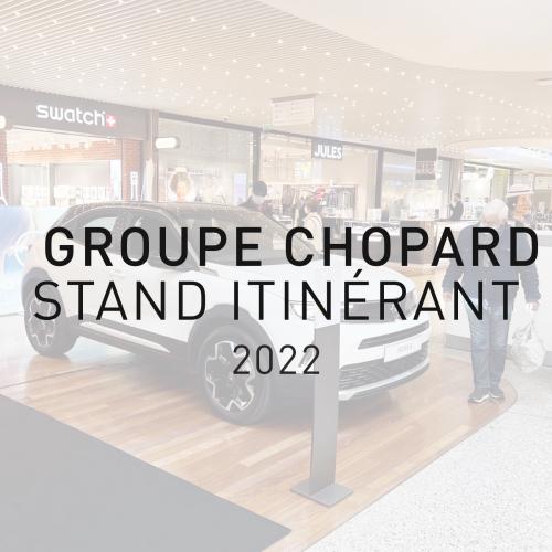 STAND ITINERANT CHOPARD par EXPO STAND & CIE
